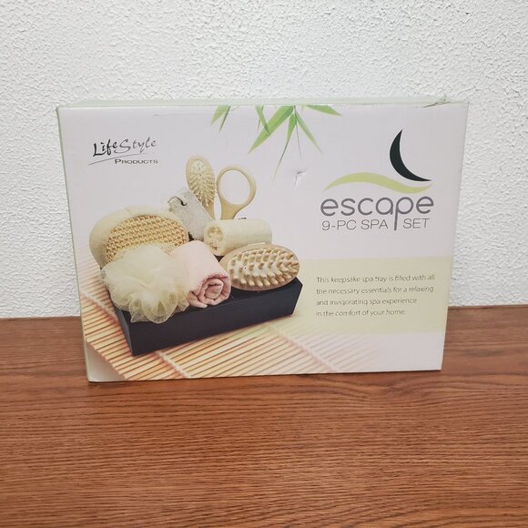 Home Accessories - Bathroom - 9 Piece Spa Set by Escape - New - Picture 1 of 3